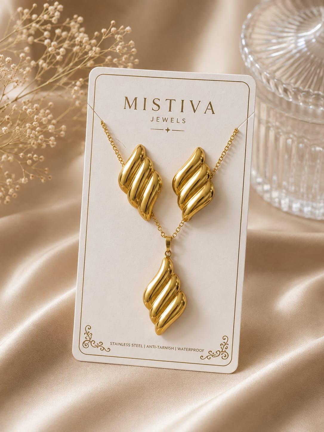 Lumi Anti-tanish Necklace set