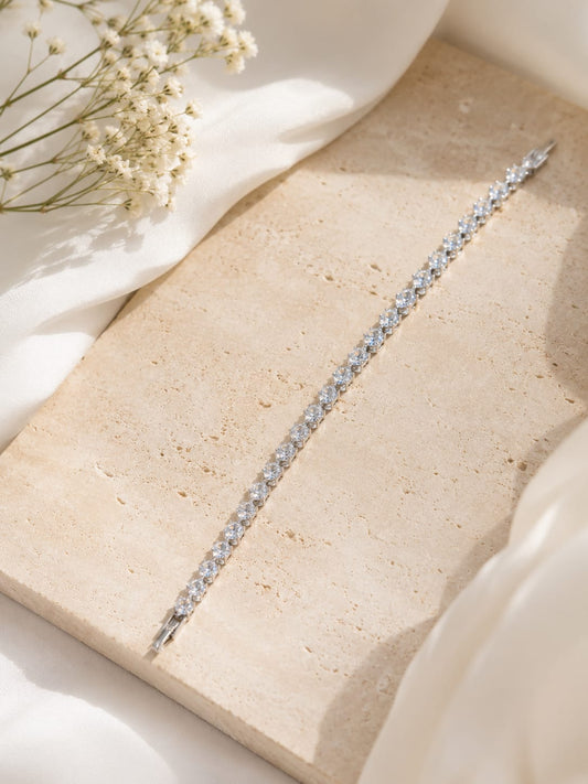 Silver Tennis Bracelet