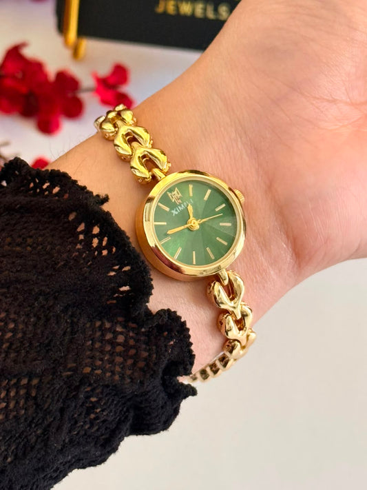 EMERALD LUXE VINTAGE WATCH