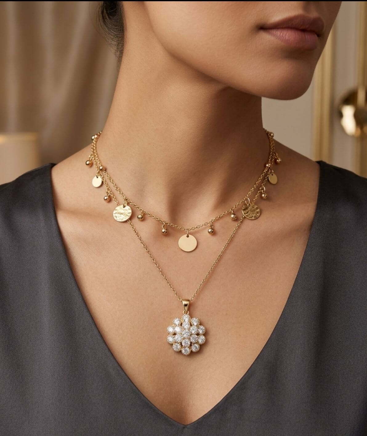 Aura Maris Medallion- Pendent
