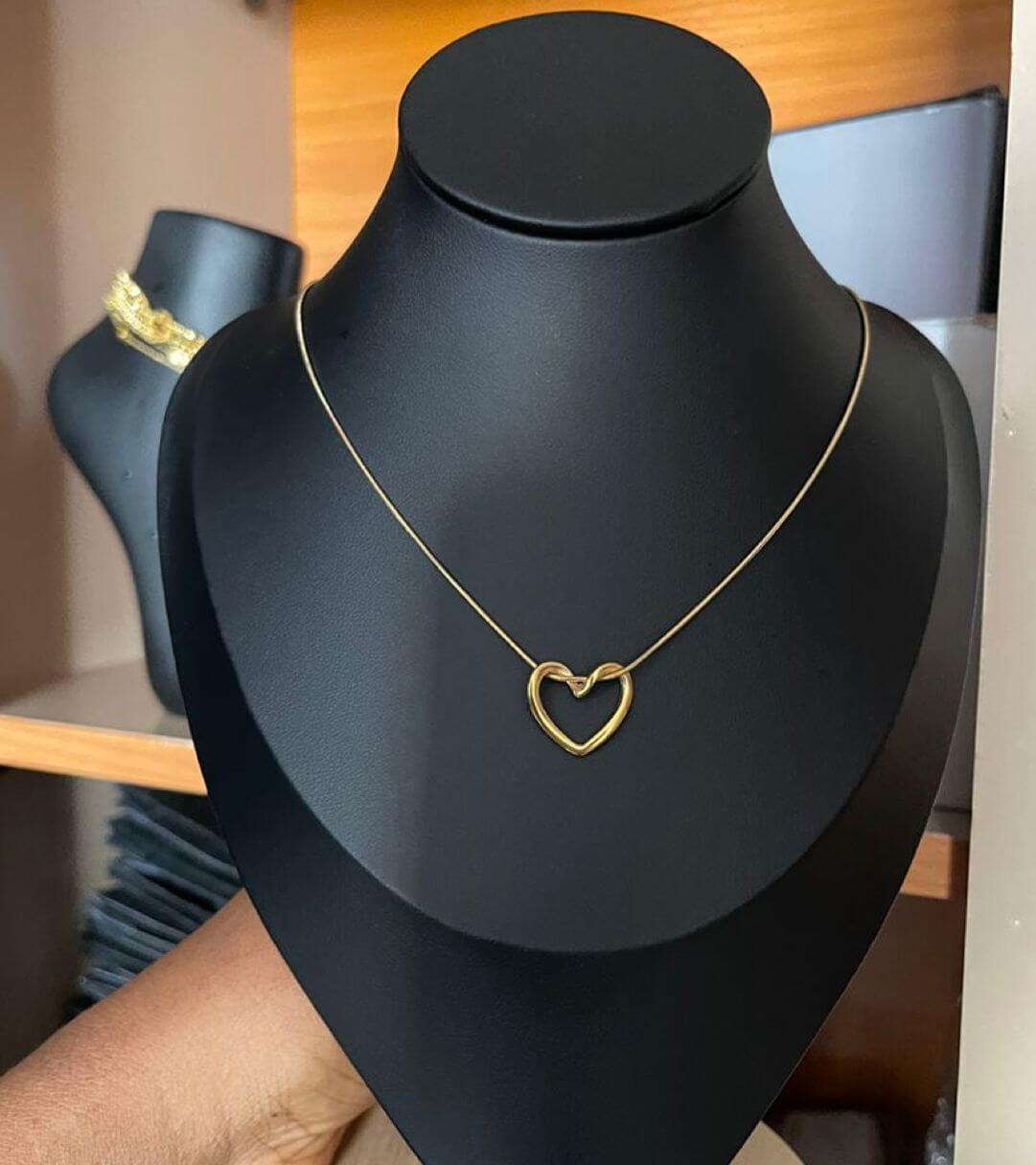 Open heart - pendant - Image 3